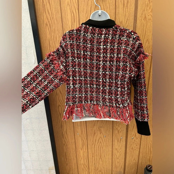 Zara party crop top sweater size xs - Picture 6 of 7